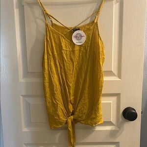 Staccato Mustard Camisole Top